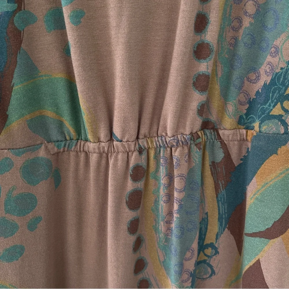 Fresh Produce Paisley Floral Multicolor Sleeveless Cutout Maxi Dress Size XL